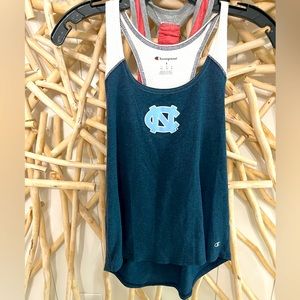 NC (North Carolina) Football Team Pride Halter Athleisure Tank